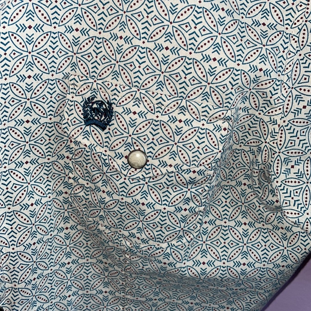 Cropped Cinch Button down - Picture 2 of 2
